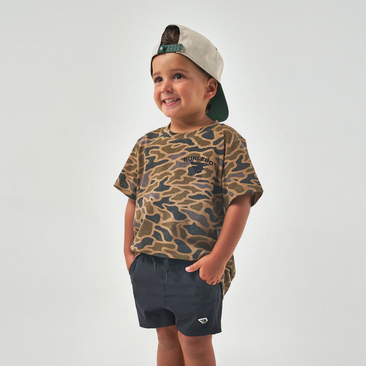 Youth Gauge Camo Long Sleeve Tee
