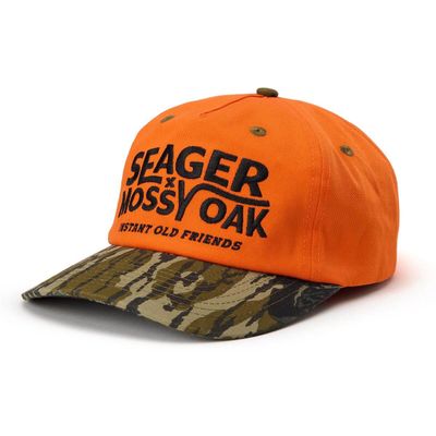I.O.F. Snapback Hat - Orange/Camo