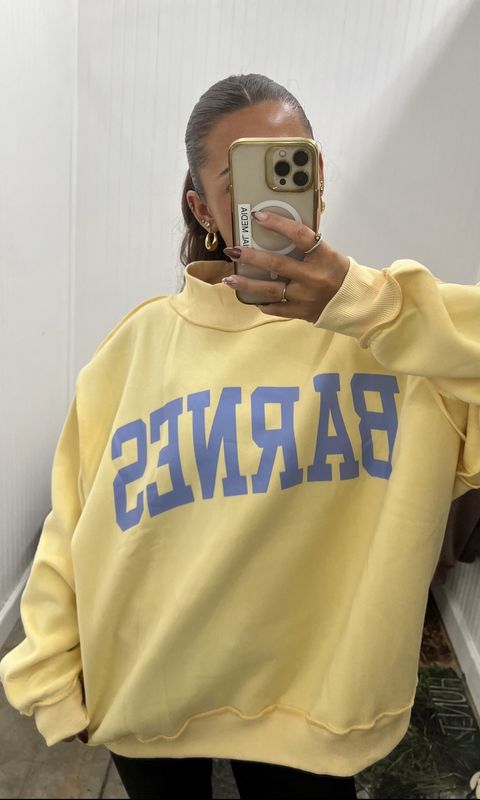 Barnes Mock Neck Sweatshirt