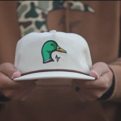 Mallard Duck Head Rope Hat