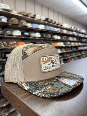 Barnes Woven Patch 7-Panel Hat - Realtree Advantage
