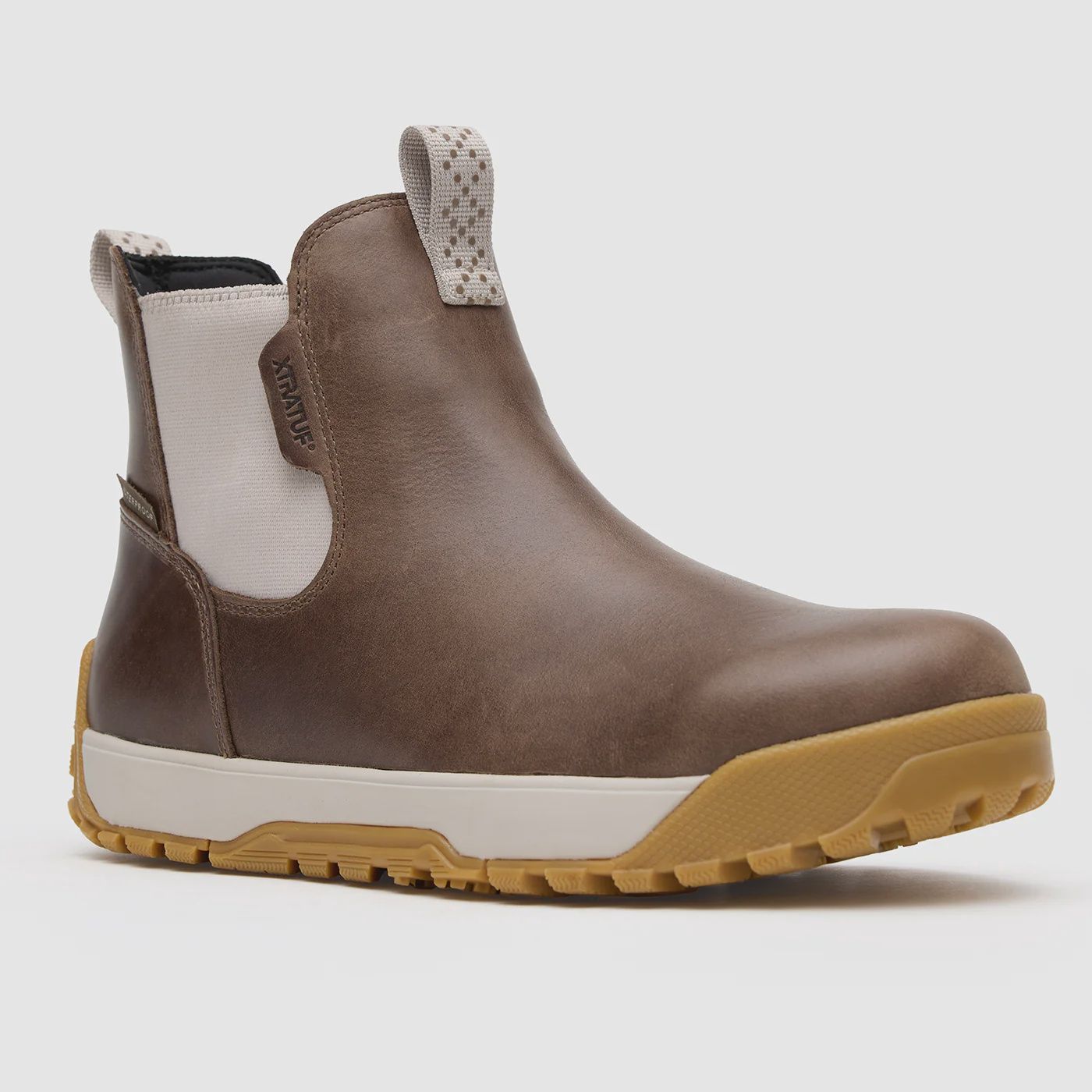 Women's Leather Ankle Deck Boot