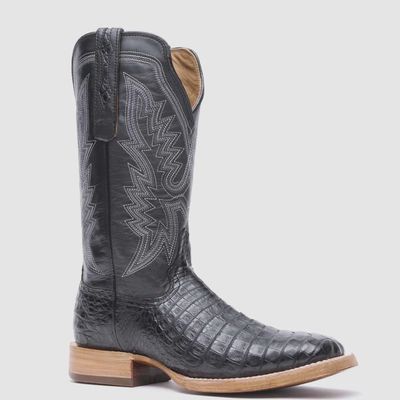 PRCA Collection Caiman Boots - Black Stallion