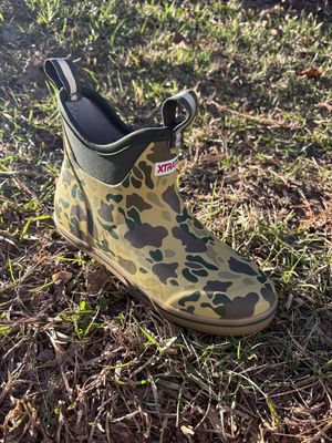 Men's Custom Duck Camo 6in Deck Boot
