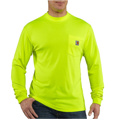 Men's High Vis Force Enhanced Long Sleeve Tee