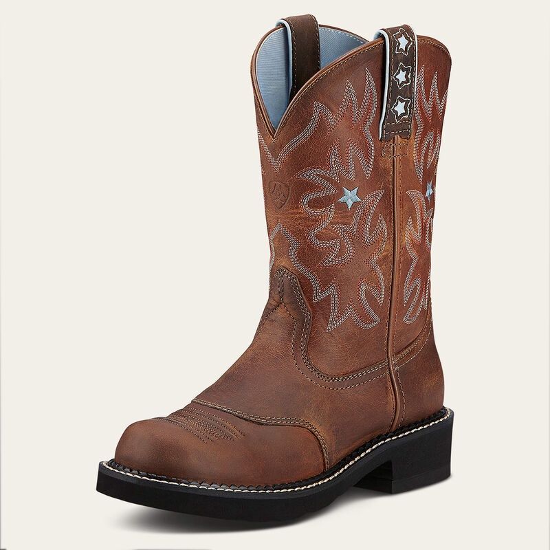 Driftwood Brown Probaby Western Boot, Size: 5.5, Width: B