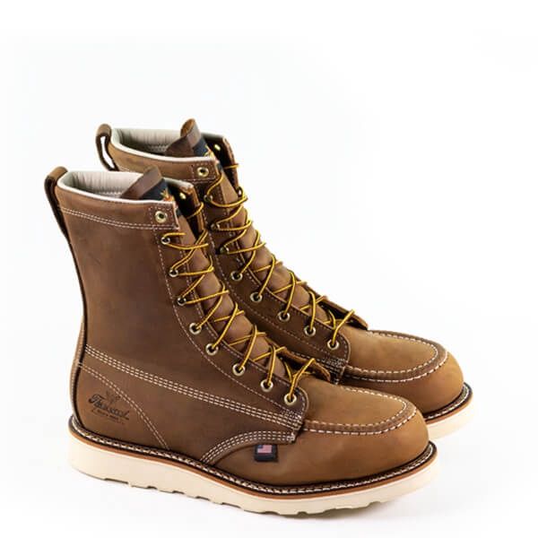 American Heritage 8″ Moc Toe Maxwear Wedge™ Boots, Size: 10.5, Width: D