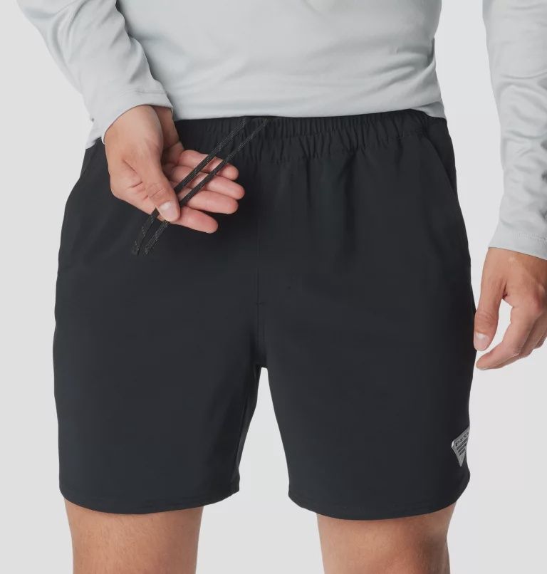 Terminal Roamer™ Stretch Short, Color: 010-Black, Length: 6", Size: SML