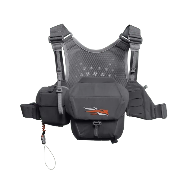 Flash Optics Harness, Color: Lead, Size: XL-XXL-3XL