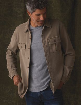 Comfort Terry Shirt Jacket