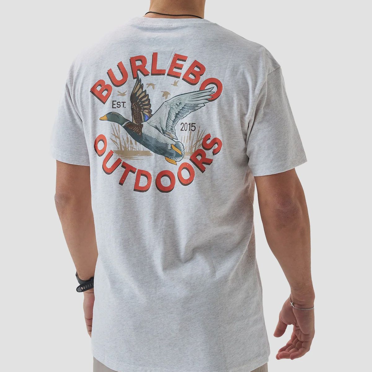 Old School Duck Hunt Short Sleeve Tee - Oatmeal
