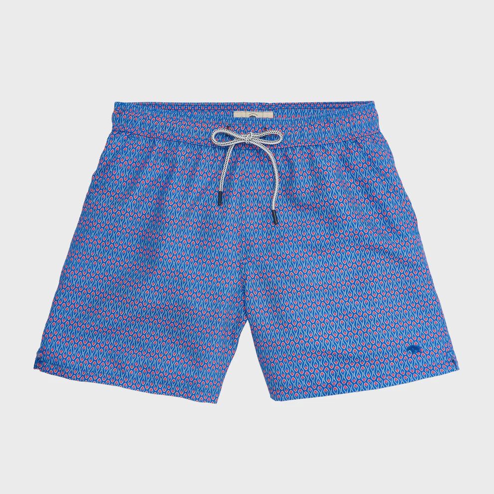 Atlanta Braves Feather Swim Trunk
