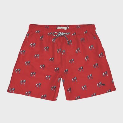 Standing Bulldog Swim Trunk