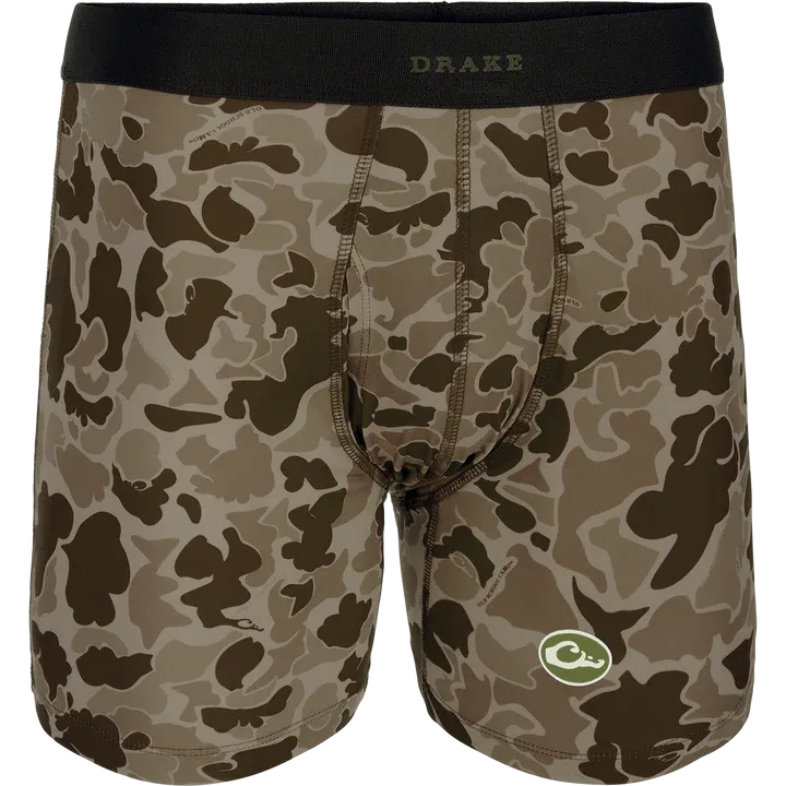 Commando Boxer Brief - Old School Timber, Color: SML, Size: Old School Timber