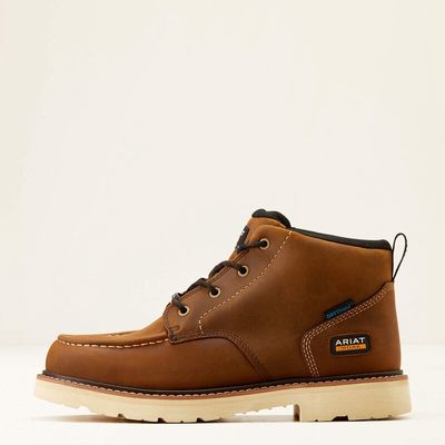 Men's Chukka Rebar Lift H2O Distressed Brown Boot