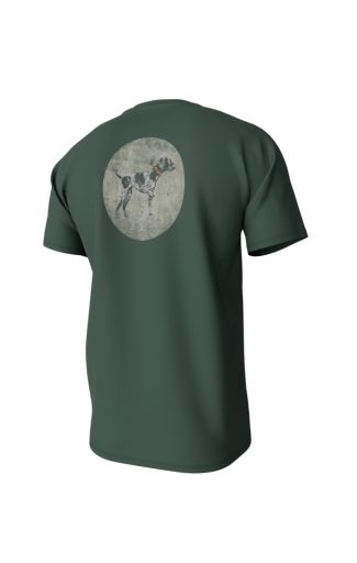 Vintage Circle Greyton Short Sleeve Pocket Tee, Size: SMALL