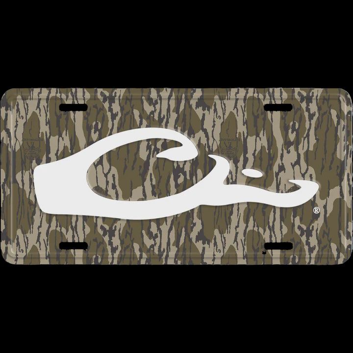 Drake Head License Plate, Color: 024-Bottomland