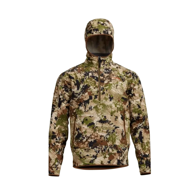 Alpha Fleece Hoodie, Color: SA-Optifade Subalpine, Size: MED