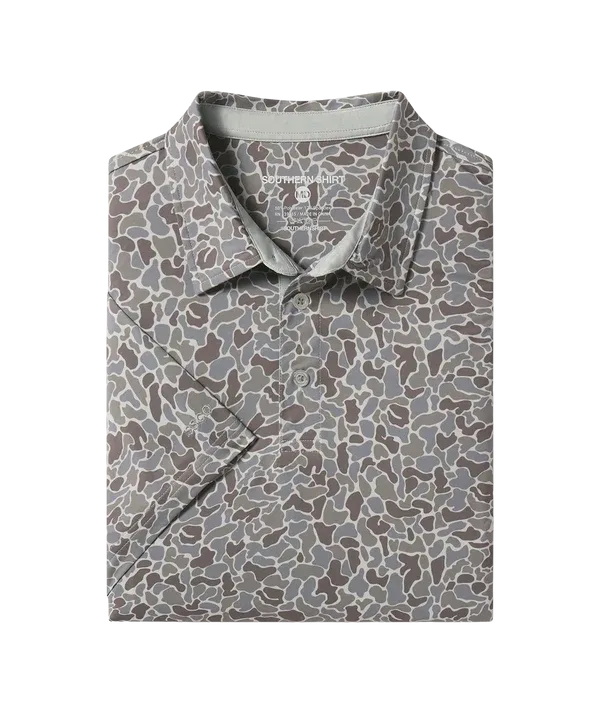 Hunters Hideaway Printed Polo - Ridgeway