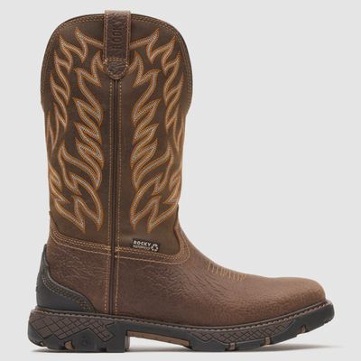 Ironhawk 11" Waterproof Western Work Boot - Brown