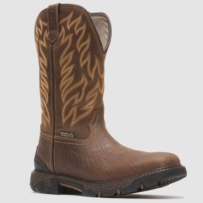 Ironhawk 11" Waterproof Western Work Boot - Brown