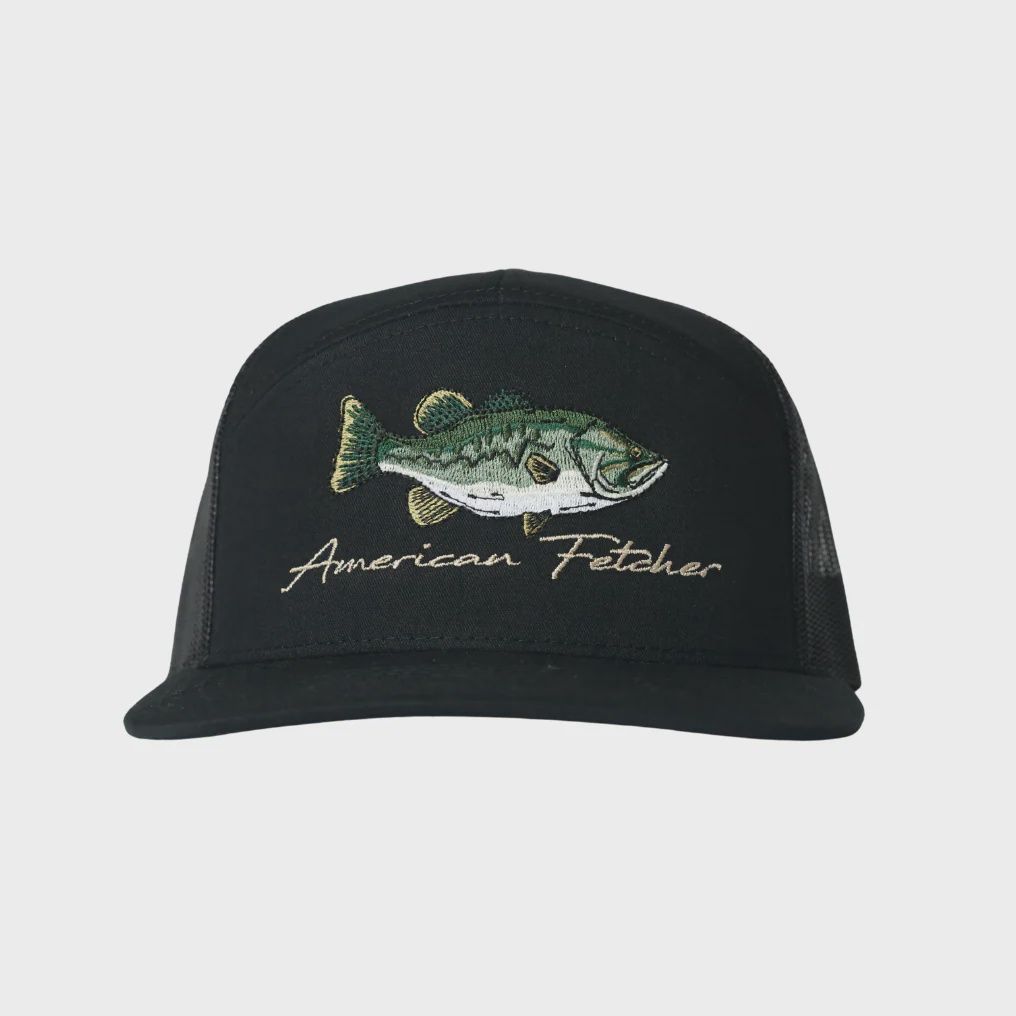 Largemouth- 7 Panel Black