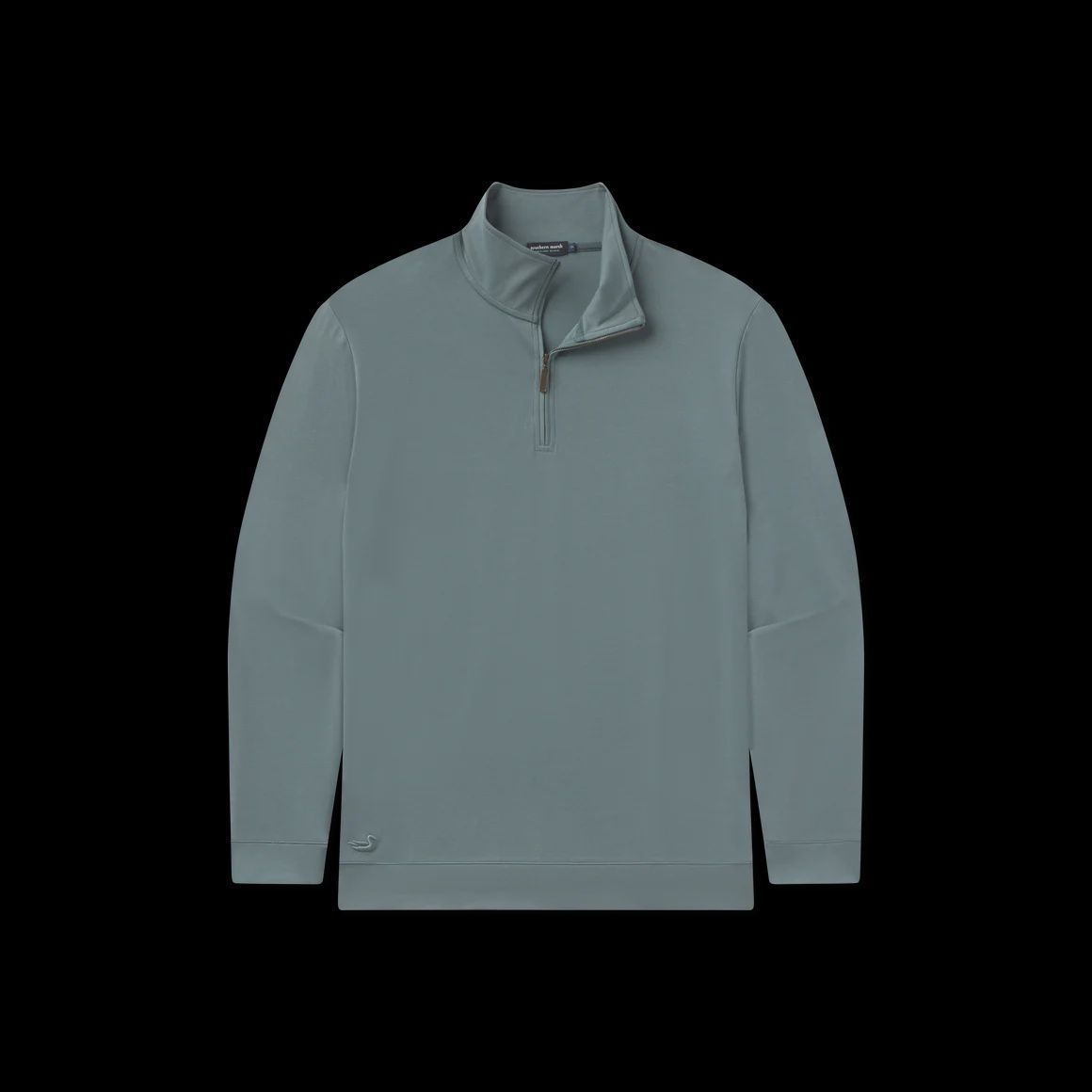 Peachtree Performance Quarter Zip Pullover, Color: Burnt  Sage, Size: MED