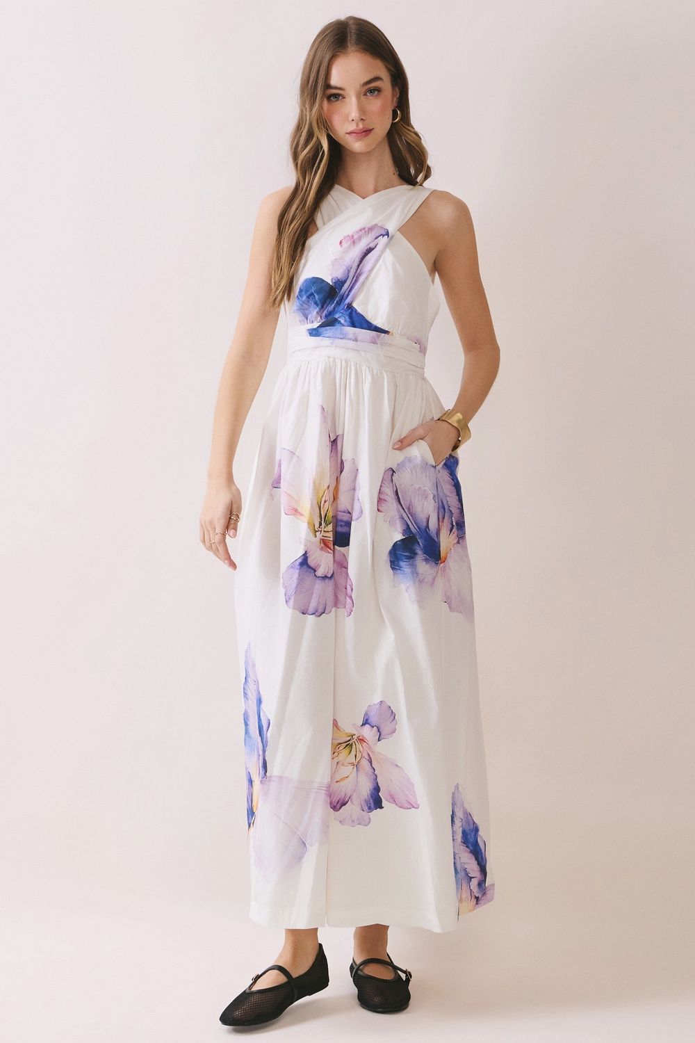 The Facts Midi Dress - Off White