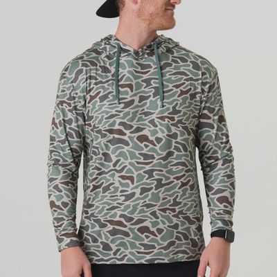 Performance Hoodie - Retro Duck Camo