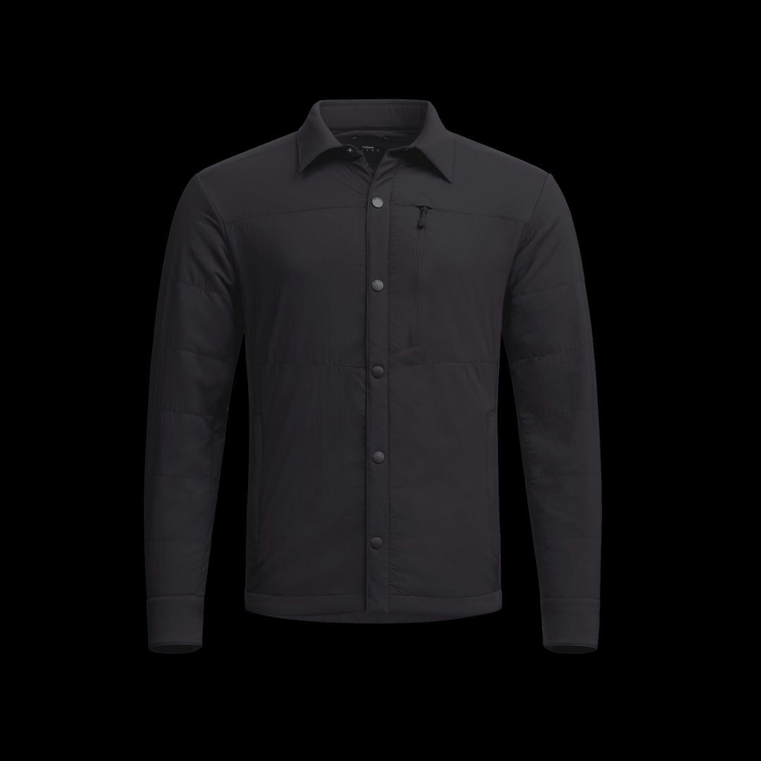 Ambient 100 Shirt Jacket, Color: Sitka Black, Size: MED