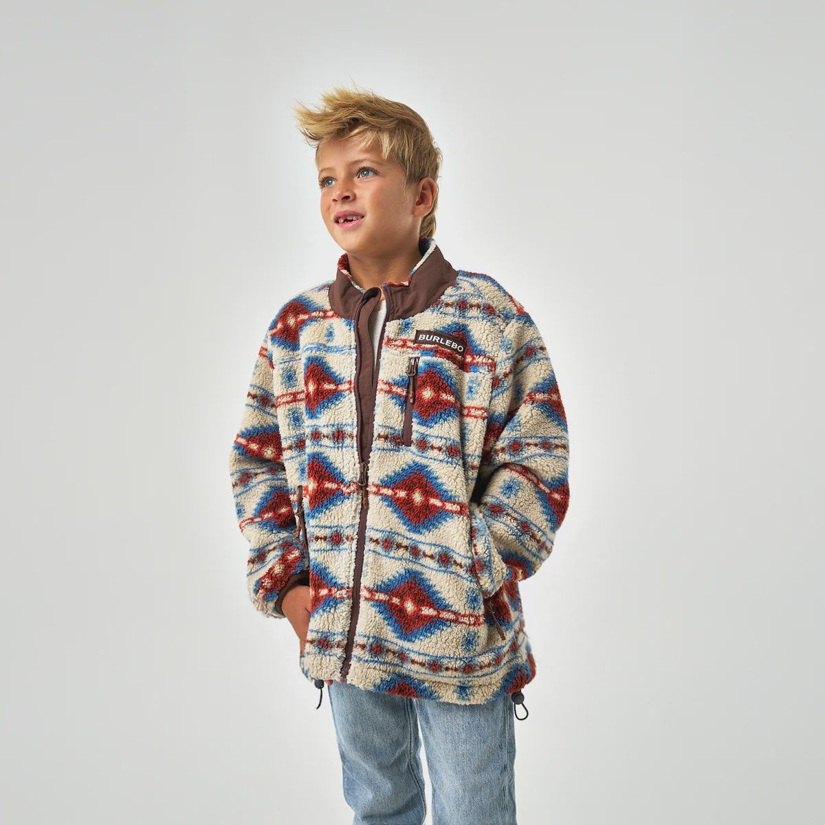 Toddler Mountain Fleece Jacket - Arizona Aztec
