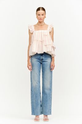 Sadie Babydoll Short Sleeve Top