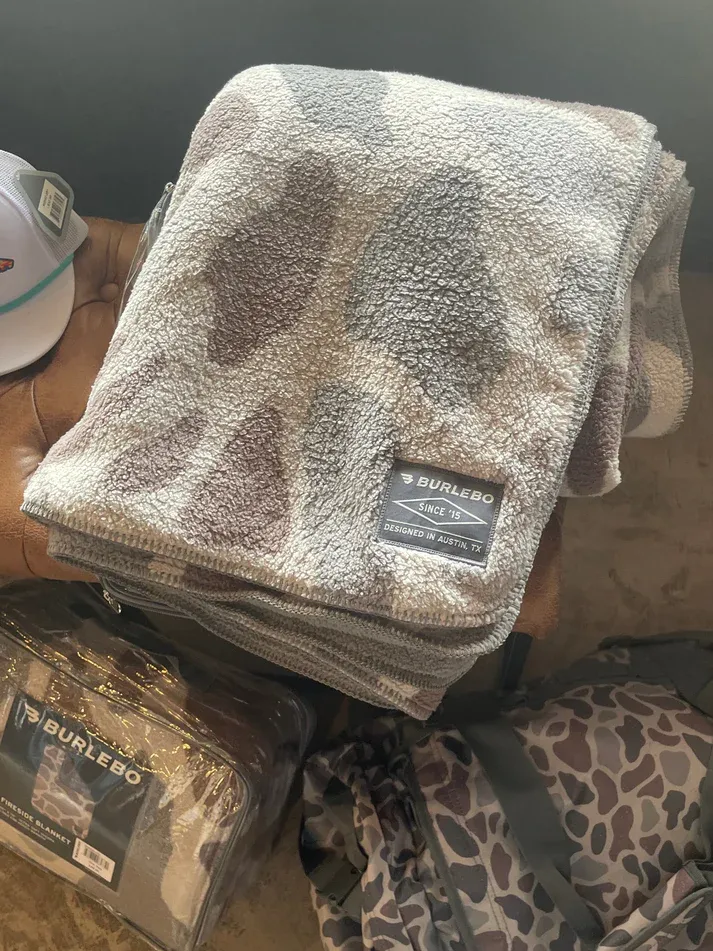 Fireside Blanket, Color: Classic Deer Camo