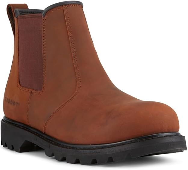 Fade Vintage Crazy Horse Steel Toe Men’s Work Boot