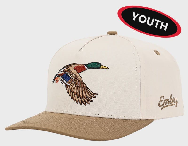 Youth Mallard Hat - Cream/Tan