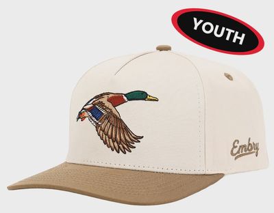 Youth Mallard Hat - Cream/Tan