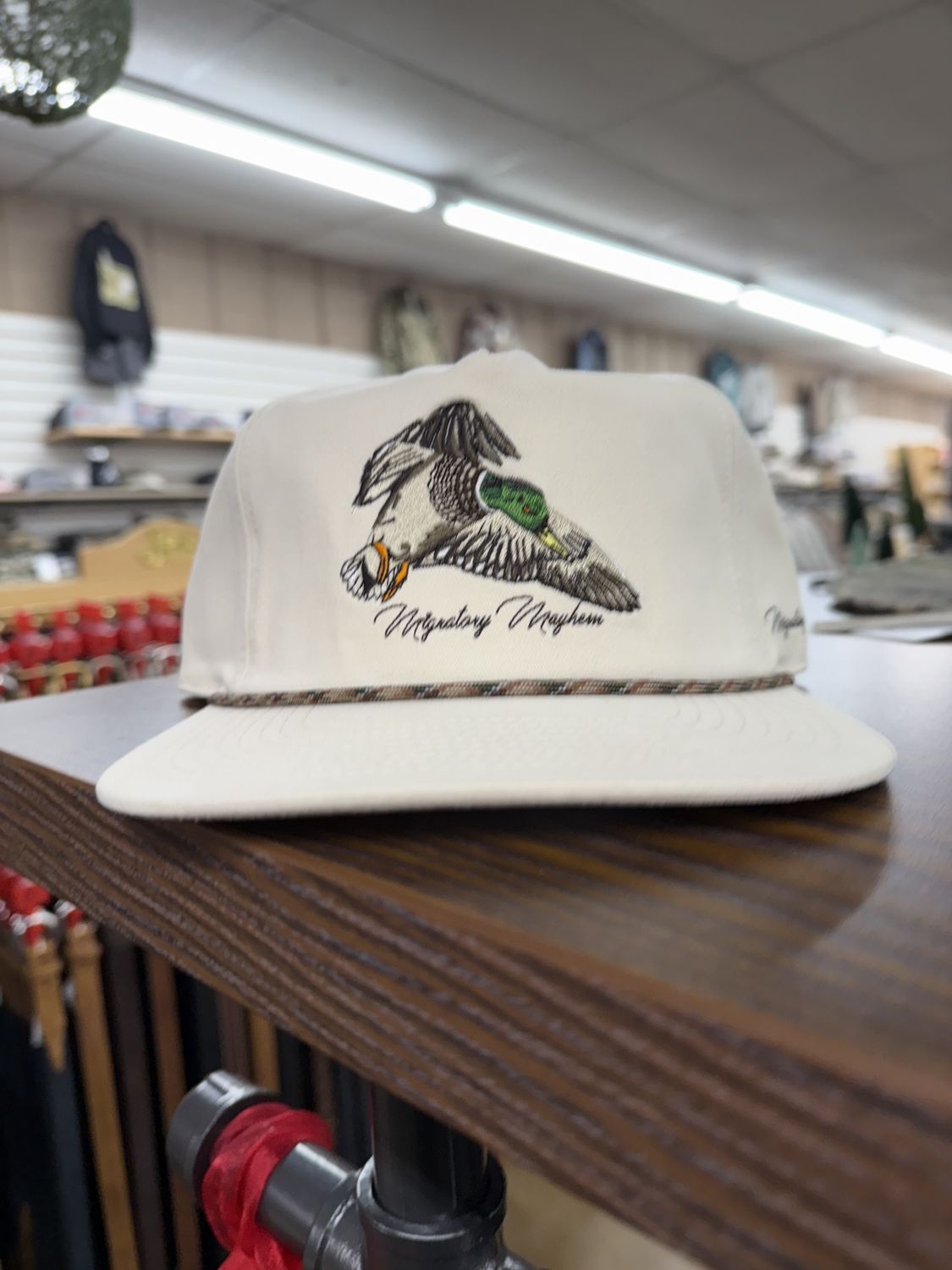 Cupped Up Mallard Rope Hat