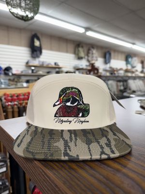 Wood Duck 7 Panel Hat - Mossy Oak Bottomland