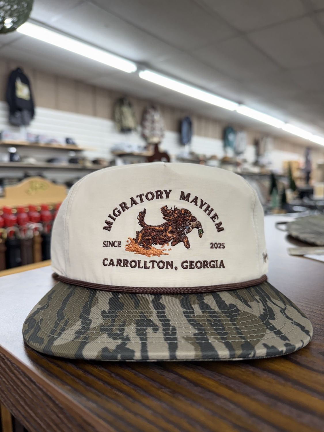 Boykin Retrieve Rope Hat - Mossy Oak Bottomland