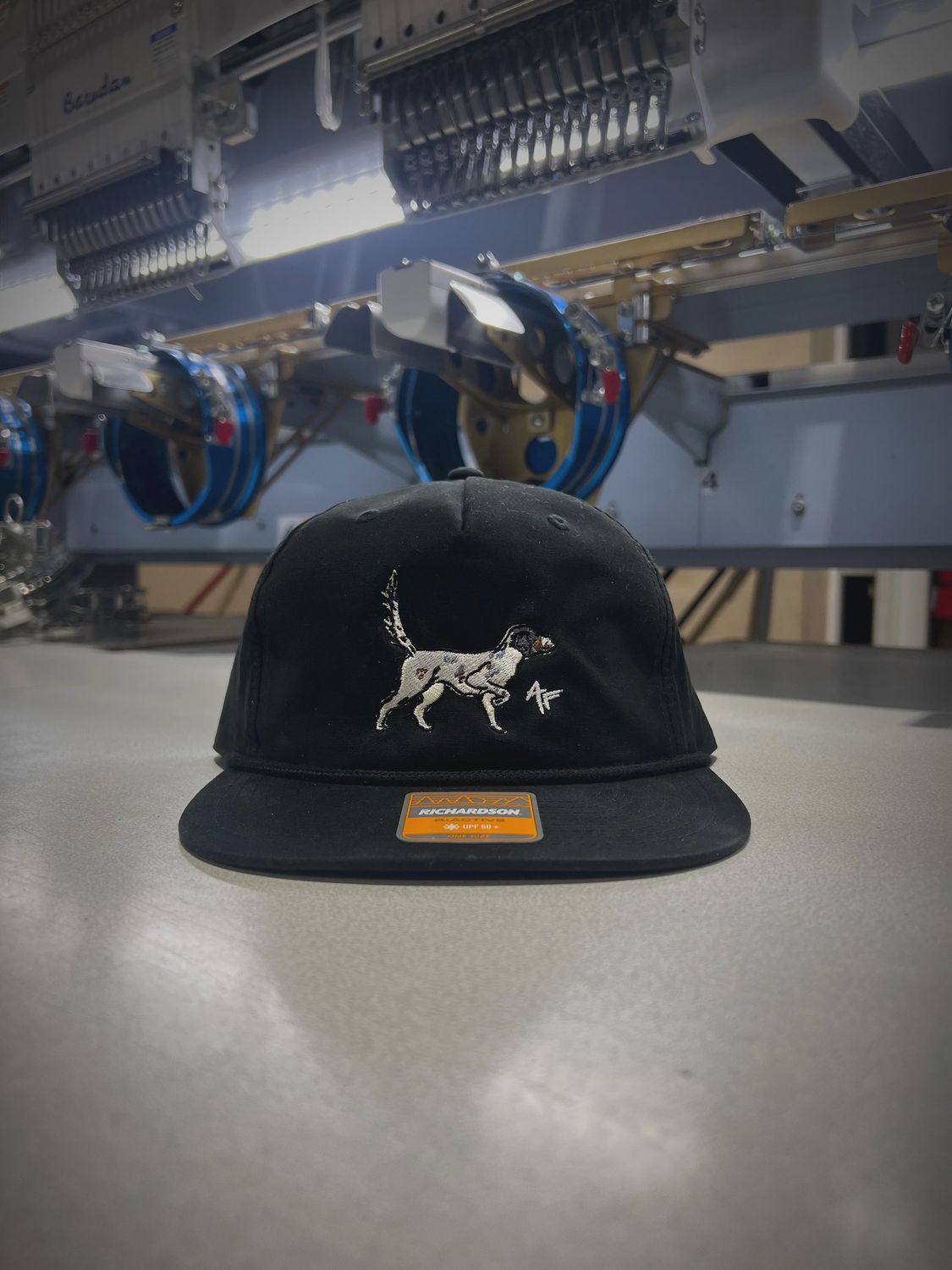 English Setter Rope Hat - Black