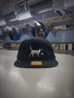 English Setter Rope Hat - Black