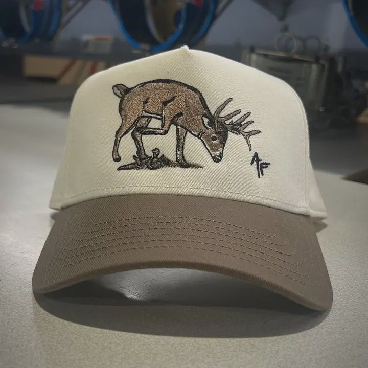 Making A Scrape Hat - Cream/Walnut