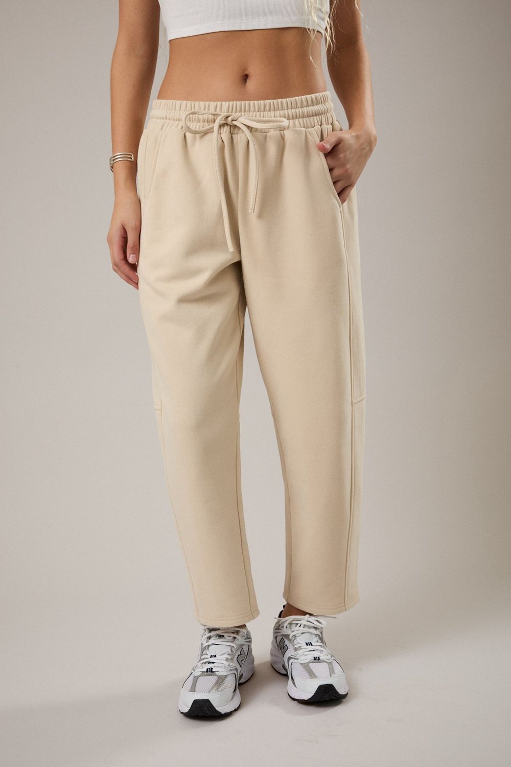 Be Around Low Waist Barrel Sweat Pants