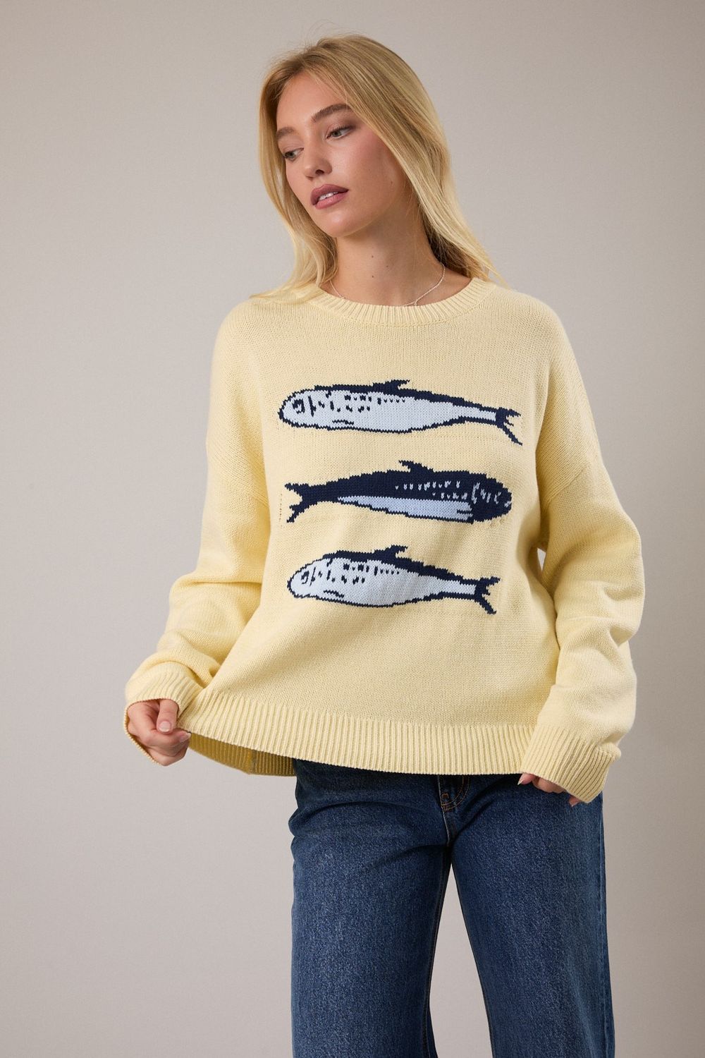 3 Sardines Sweater