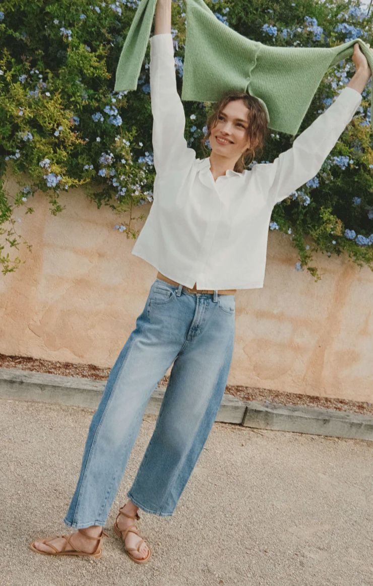 Luna High Rise Crop Jean