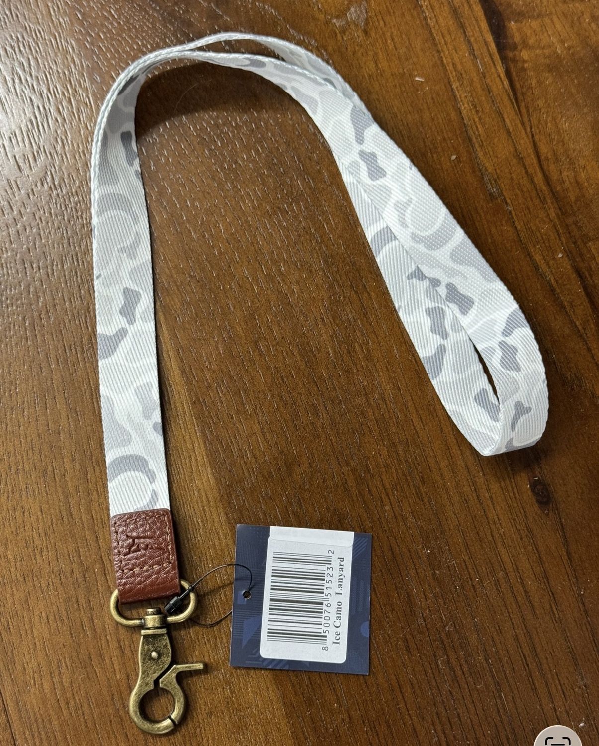 Ice Camo Long Lanyard
