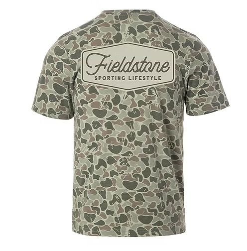 Youth Marsh Camo SS T-Shirt