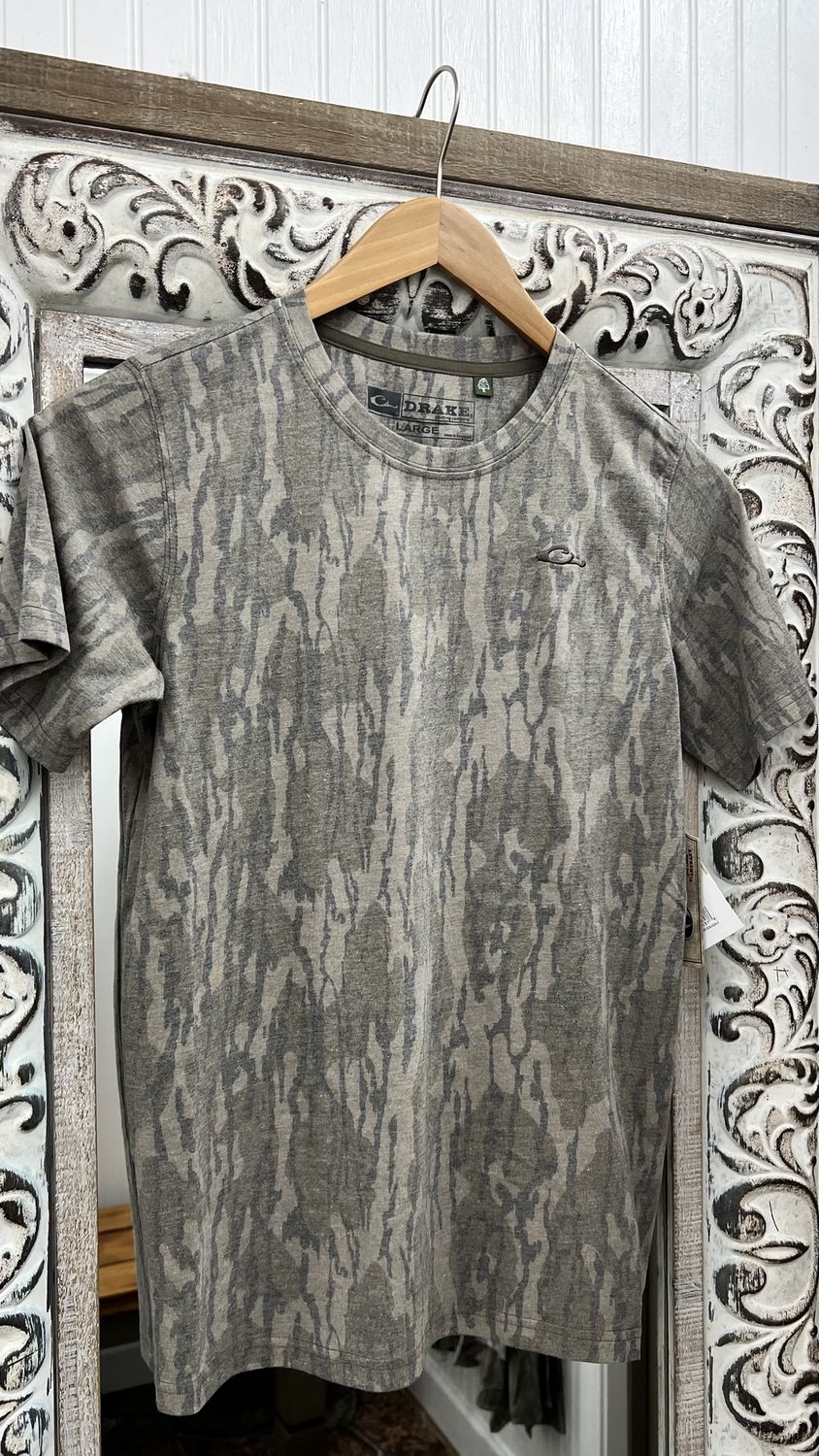 Drake Head Tri Blend SS Crew - Original Bottomland