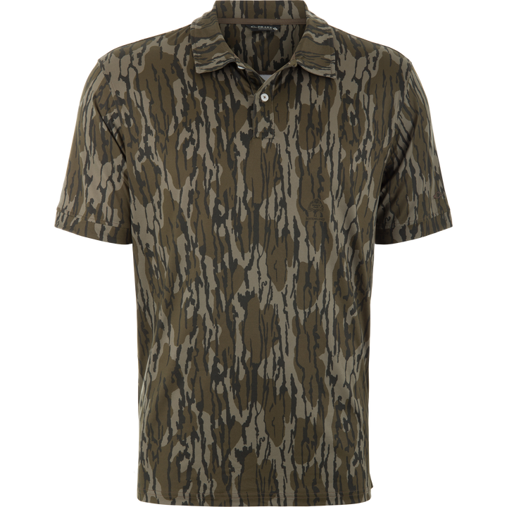 Performance Print Polo - Original Bottomland Camo