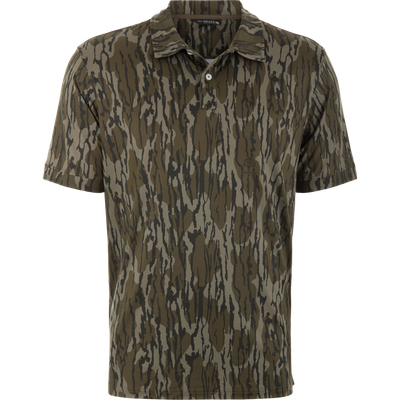 Performance Print Polo - Original Bottomland Camo